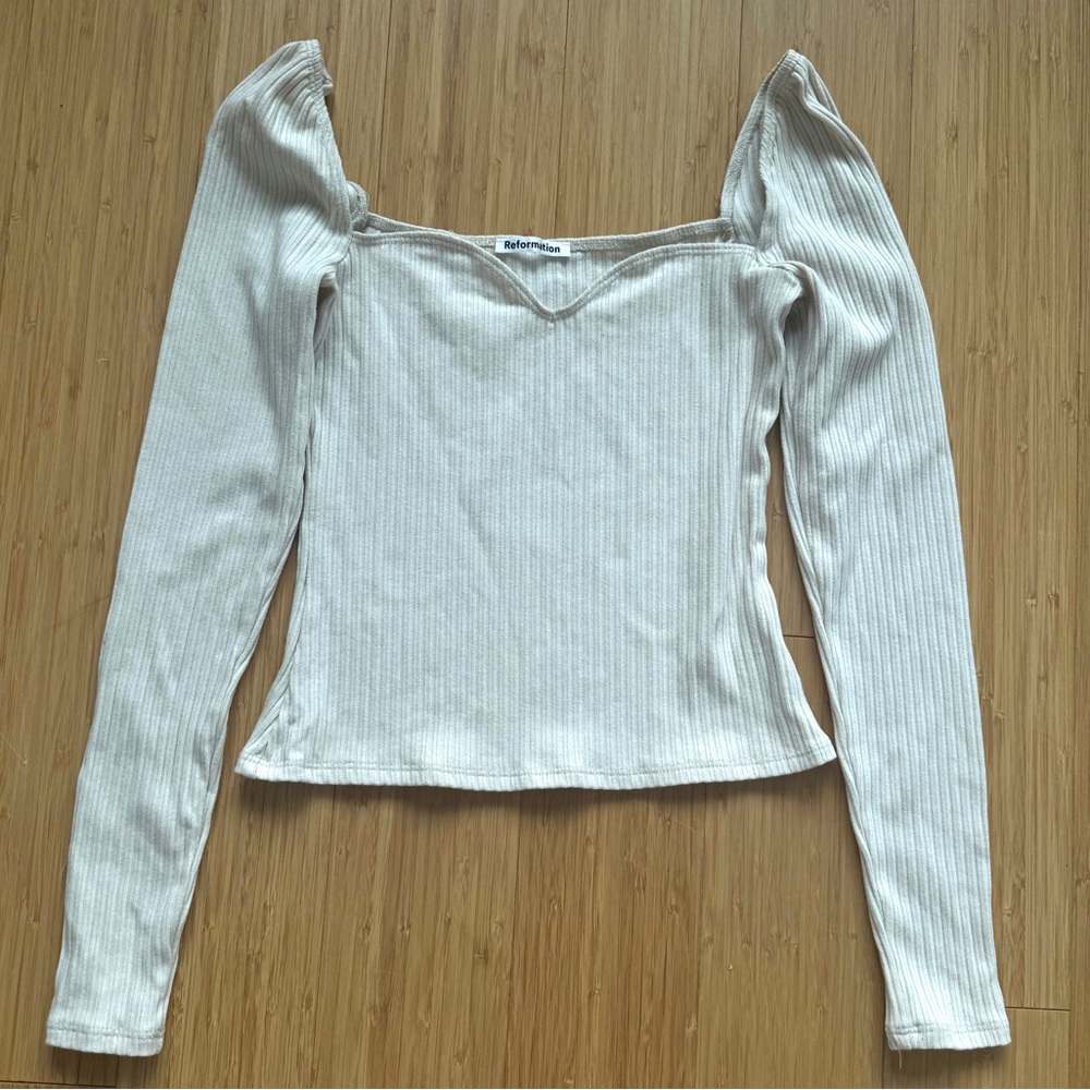 Reformation October Knit Top